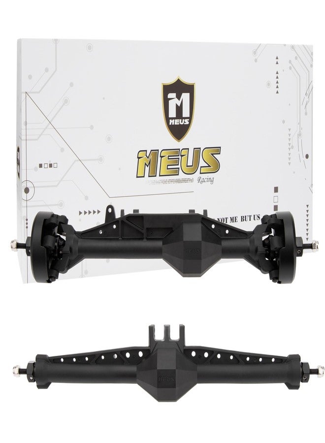 MEUS RACING محاور MEUS RACING 1/10 نايلون ISO مستقيمة مع ثقل موازن للمحور الأمامي لسيارات Axial Capra II SCX10 II وغيرها من سيارات الزحف التي يتم تجميعها يدويًا بمقياس 1/10 (مسافة عجلات Capra 224 مم) - Image 1